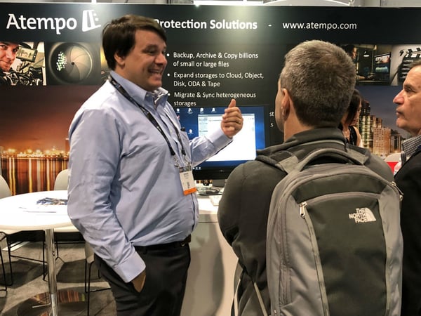Atempo teams meet and greet some customers, past present and future!