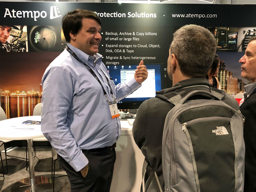 Atempo teams meet and greet some customers, past present and future!
