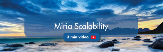 Short Q&A Video session about Miria Scalability